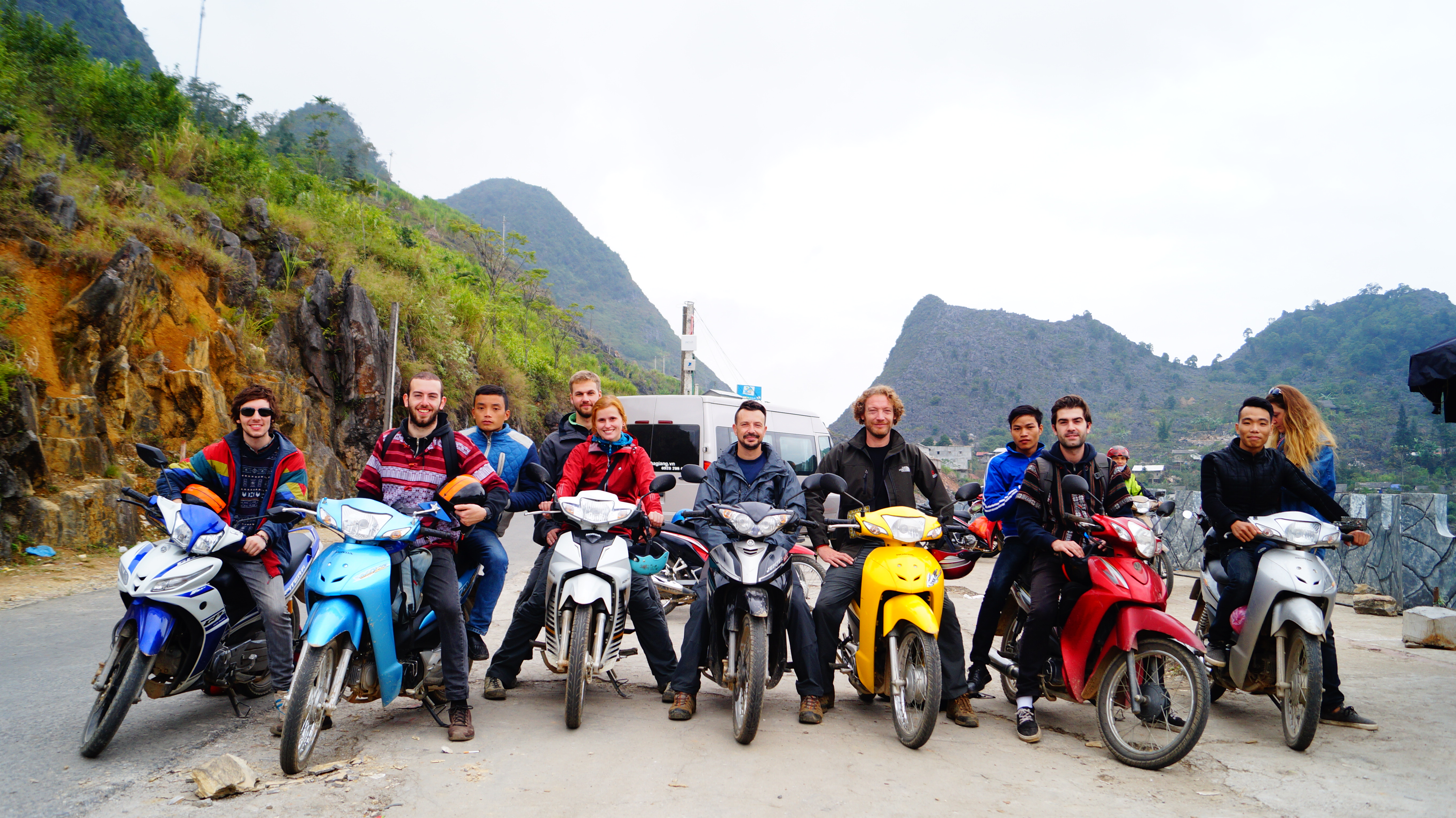 Motorbike loop in Ha Giang